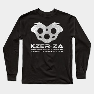 Kzer-Za White Long Sleeve T-Shirt